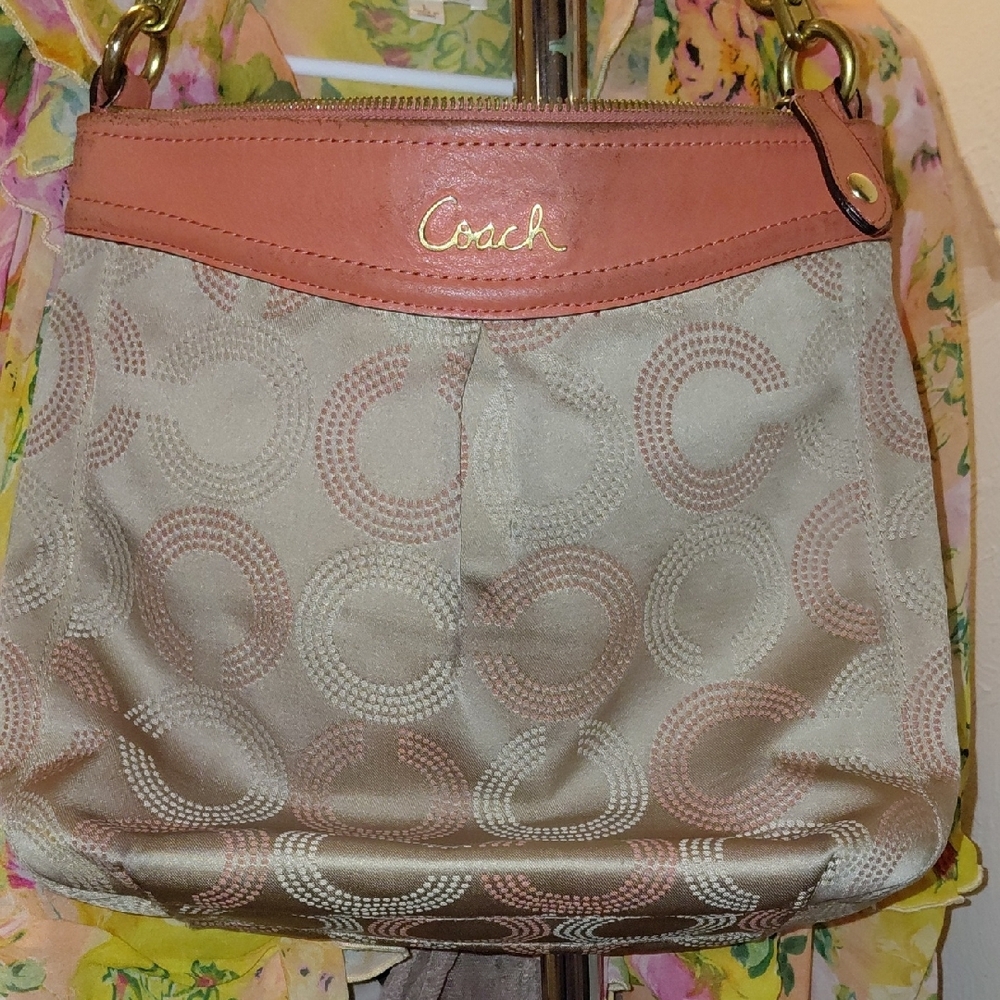 Coach Tan and Brown Women's Bag